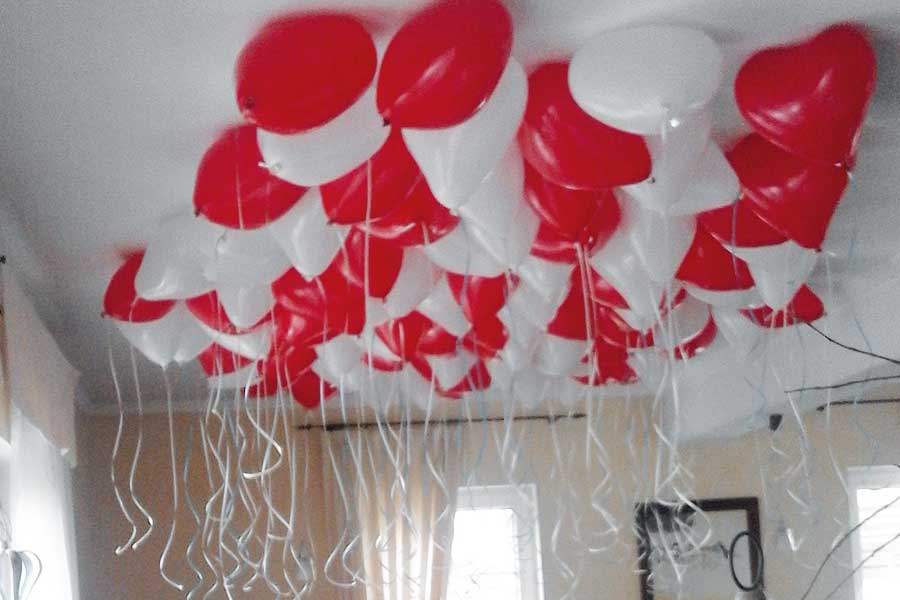 Deko mit Luftballons